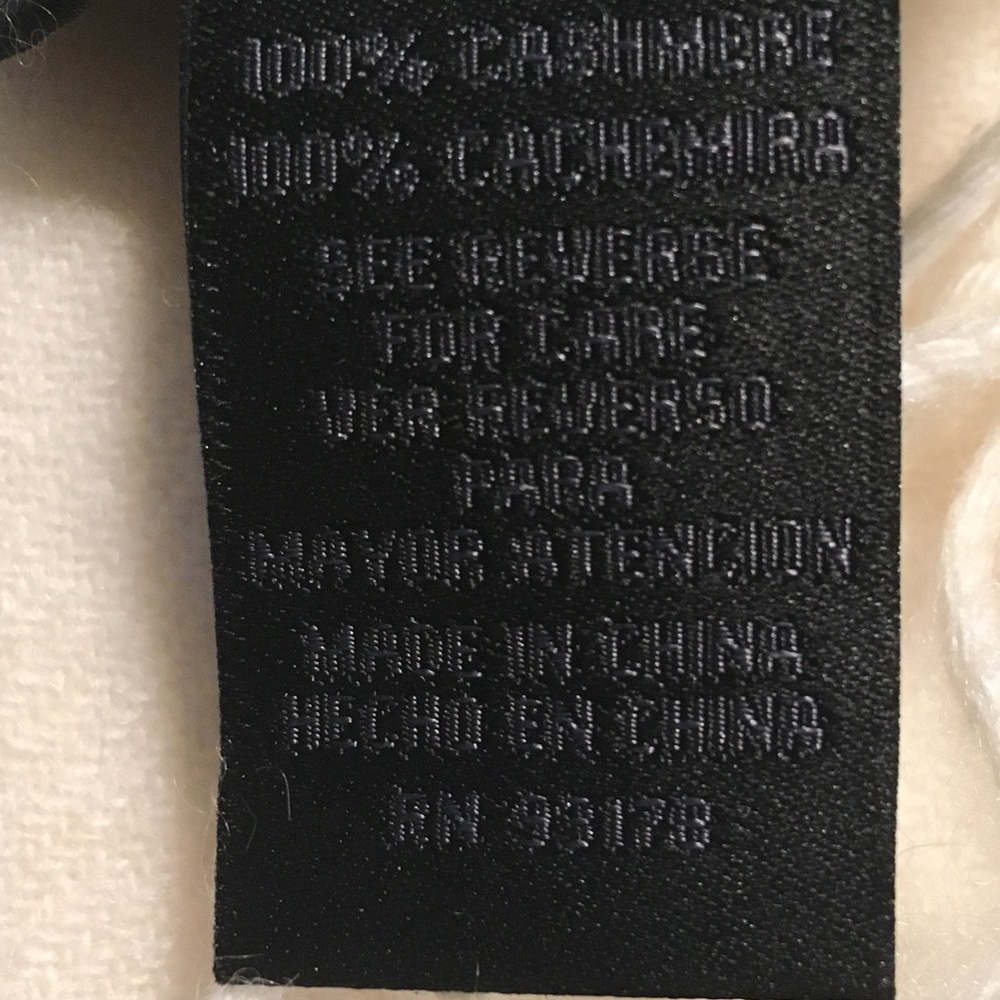 100% cashmere throw - Picture 4 of 4